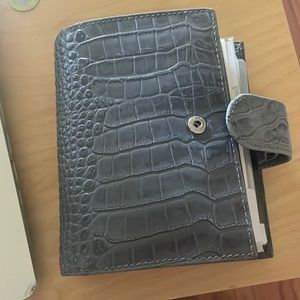 Moterm grey croc pocket size planner
